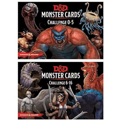 D&D: Monster Cards 5th Edition Bundle